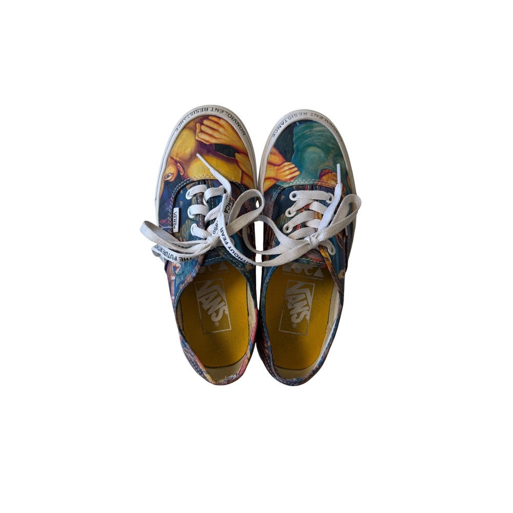Vans Judith F Baca Triumph of the Hearts Mural Sneakers Womens 5.5 Mens 4